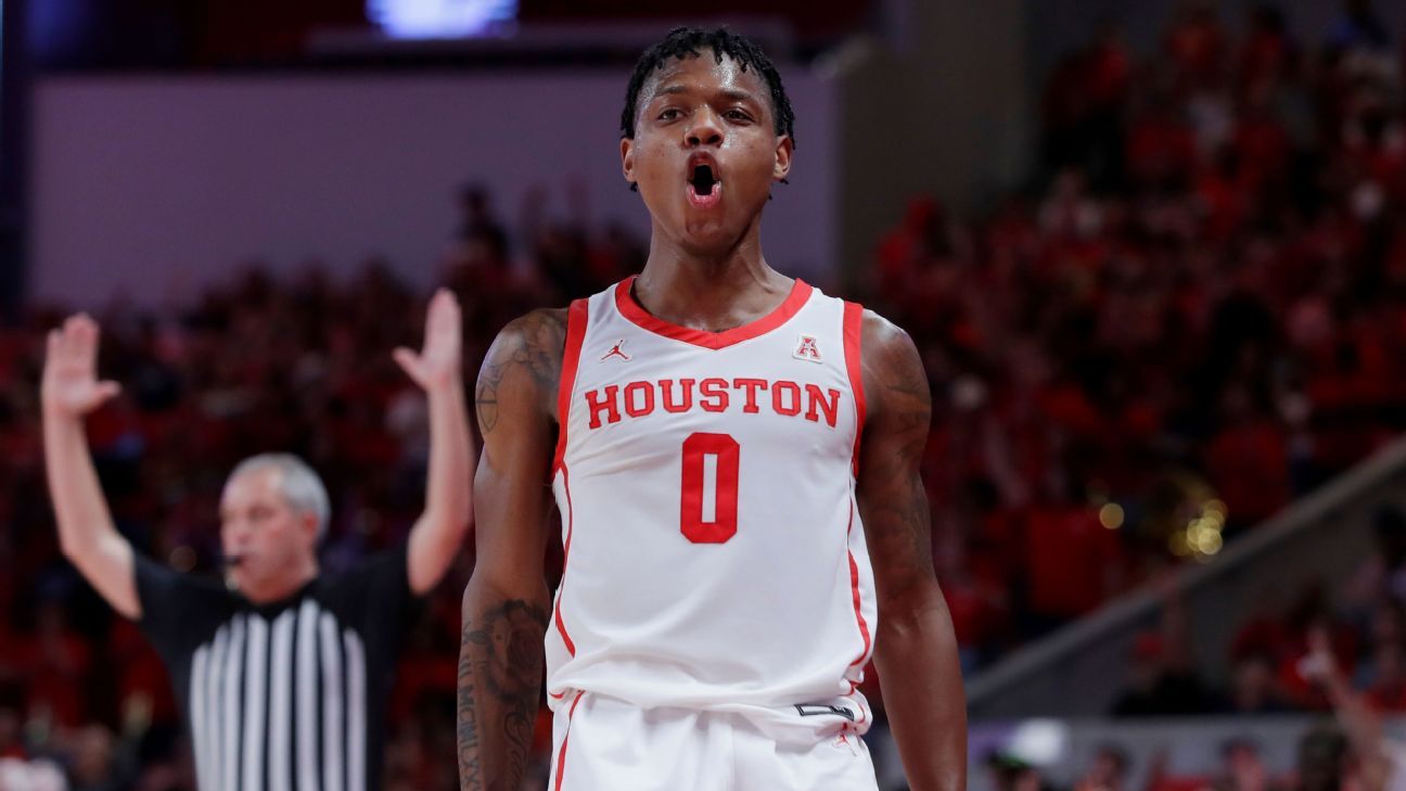 Power Rankings: Houston takes the top spot, Villanova, Tennessee drop ...