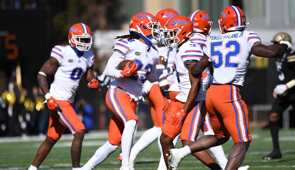 Florida vs Oregon State SRS Distribution Las Vegas Bowl Prediction