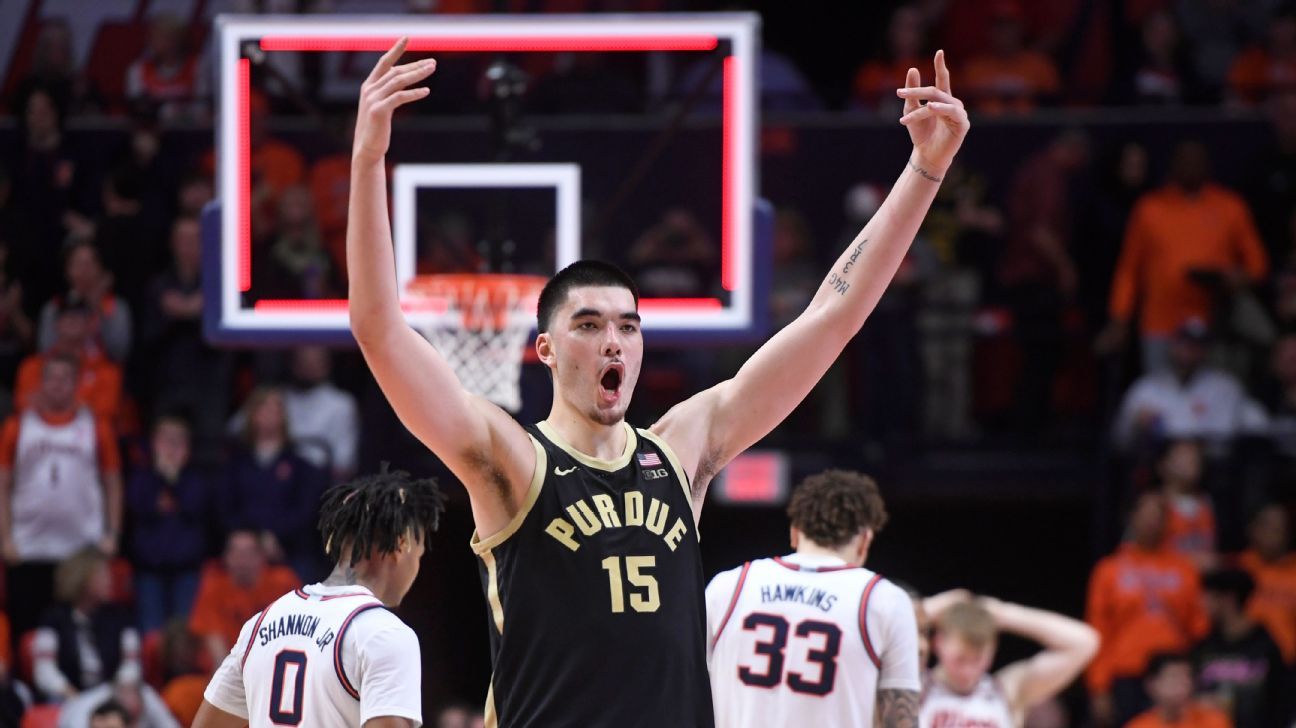 Purdue's Edey once again an unanimous AllAmerican Today's University